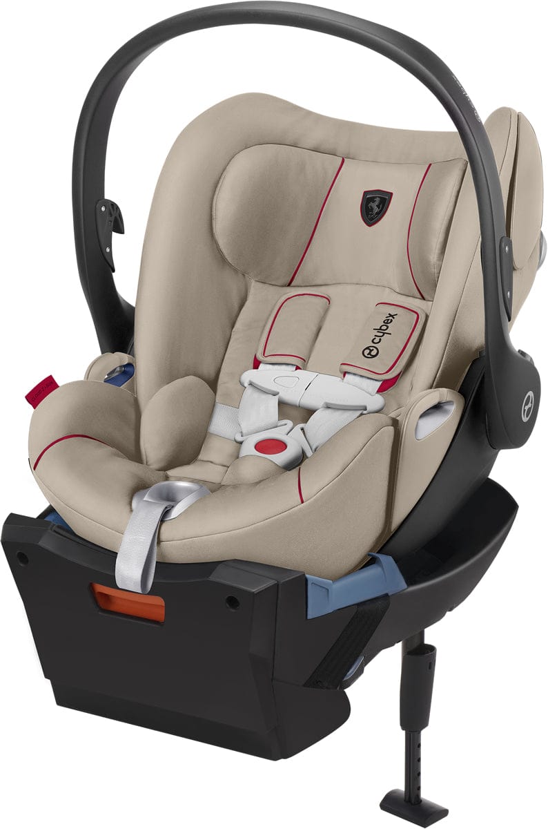 Cybex Cloud Q Infant Car Seat, Ferrari 2018 Silver Grey - 519000015