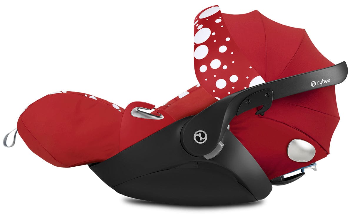 Cybex Cloud Q SensorSafe Infant Car Seat by Jeremy Scott, Petticoat Red