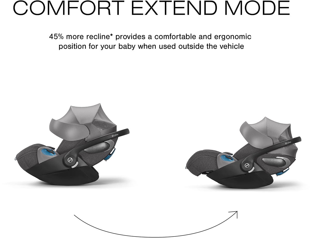 Cybex Cloud T SensorSafe Infant Car Seat - Mirage Grey - 524001017