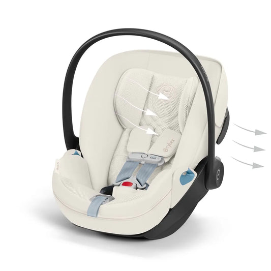 Cybex Cloud T SensorSafe Infant Car Seat - Off White - 526000613