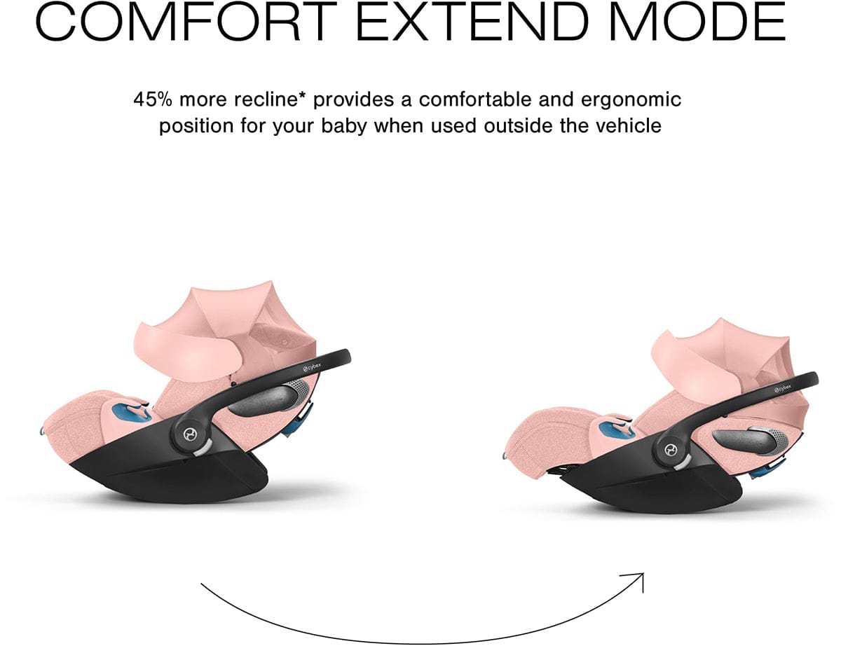 Cybex Cloud T SensorSafe Infant Car Seat - Peach Pink - 524001023