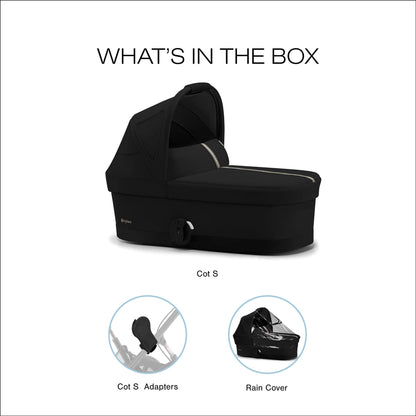 Cybex Cot S for AVI Spin - Moon Black - 524000379