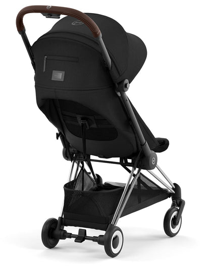 Cybex COYA Compact Stroller + Cloud G Lux SensorSafe Travel System Bundle - Rose Gold / Mirage Grey / Moon Black - 522004263-522001401