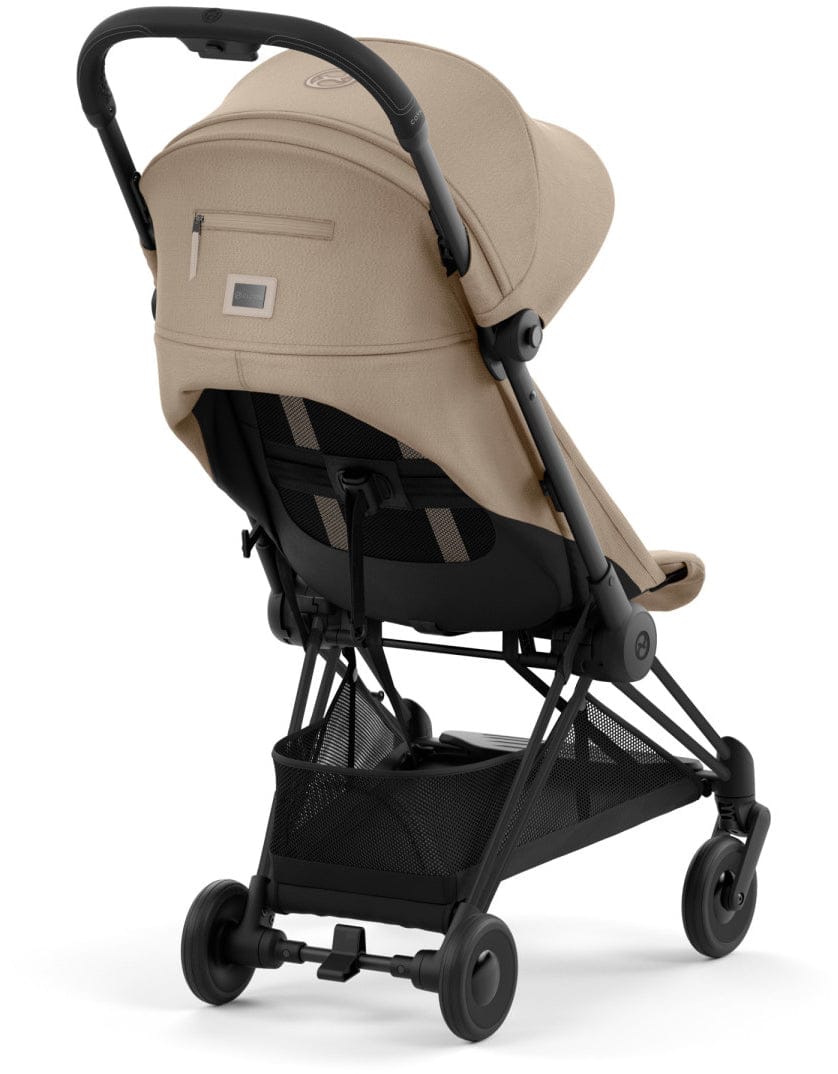 Cybex COYA Compact Stroller - Matte Black / Cozy Beige - 522005207