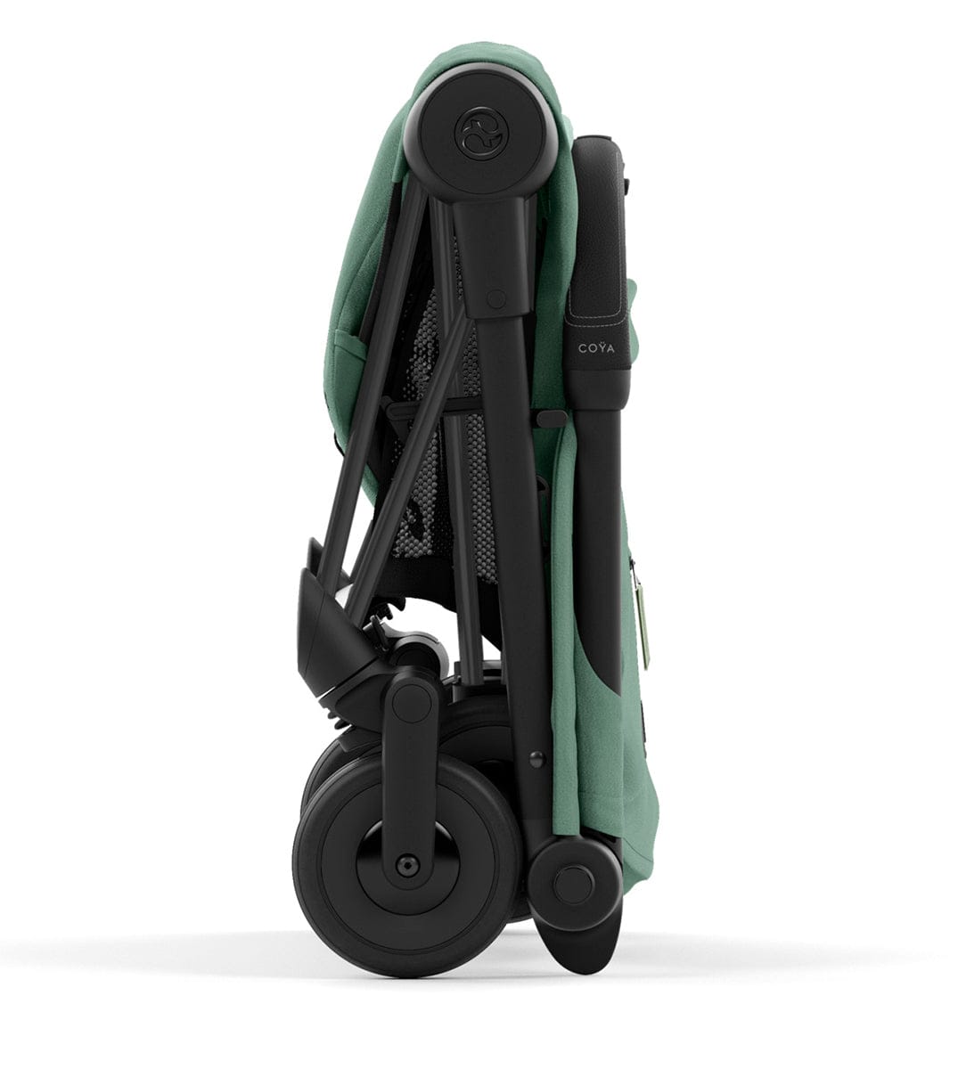 Cybex COYA Compact Stroller - Matte Black / Leaf Green - 522004363