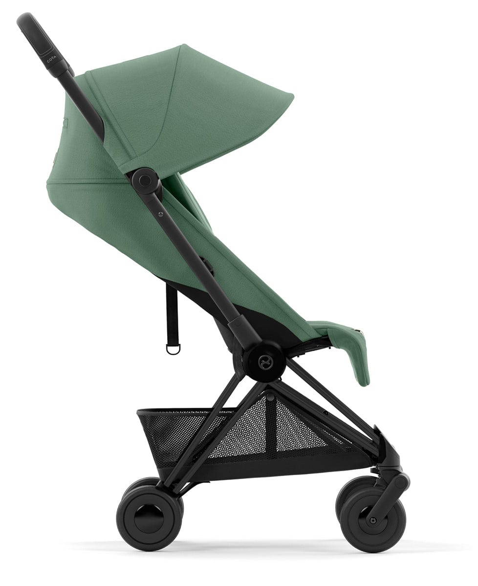 Cybex COYA Compact Stroller - Matte Black / Leaf Green - 522004363