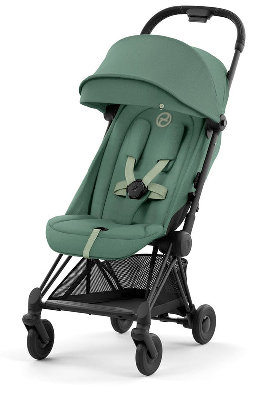 Cybex COYA Compact Stroller - Matte Black / Leaf Green - 522004363