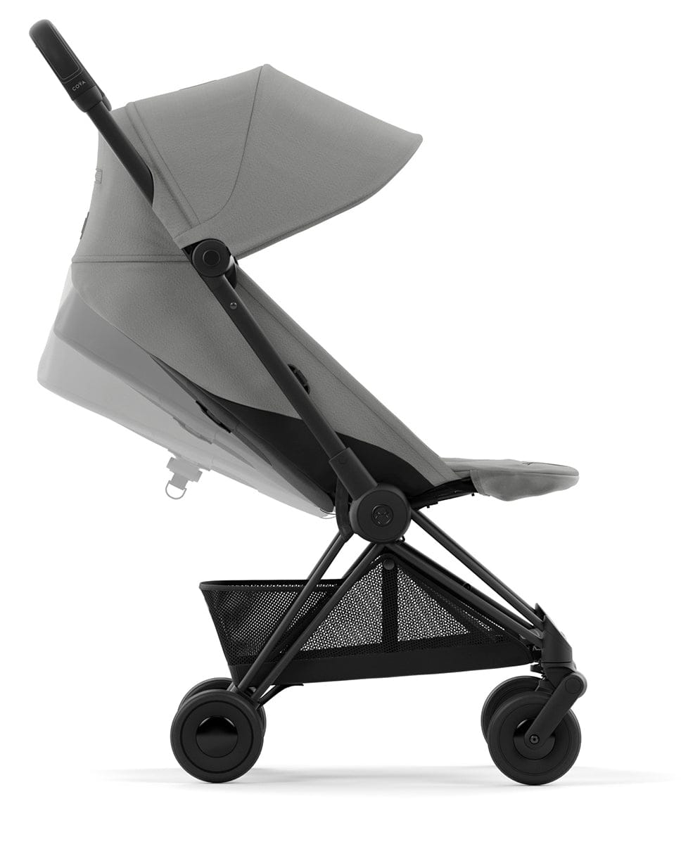 Cybex COYA Compact Stroller - Matte Black / Mirage Grey - 522004333