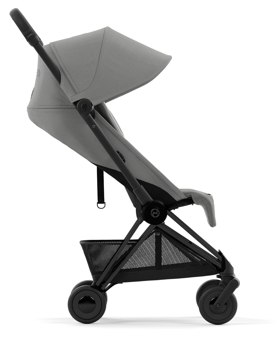 Cybex COYA Compact Stroller - Matte Black / Mirage Grey - 522004333