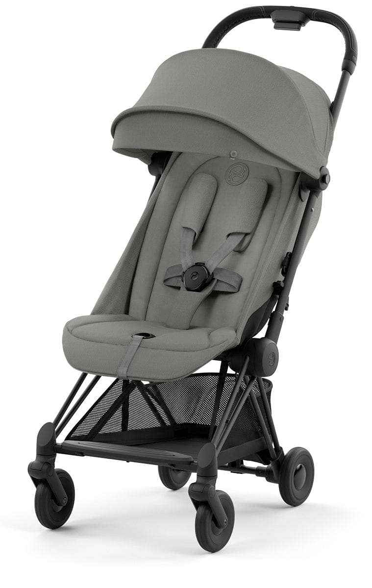 Cybex COYA Compact Stroller - Matte Black / Mirage Grey - 522004333