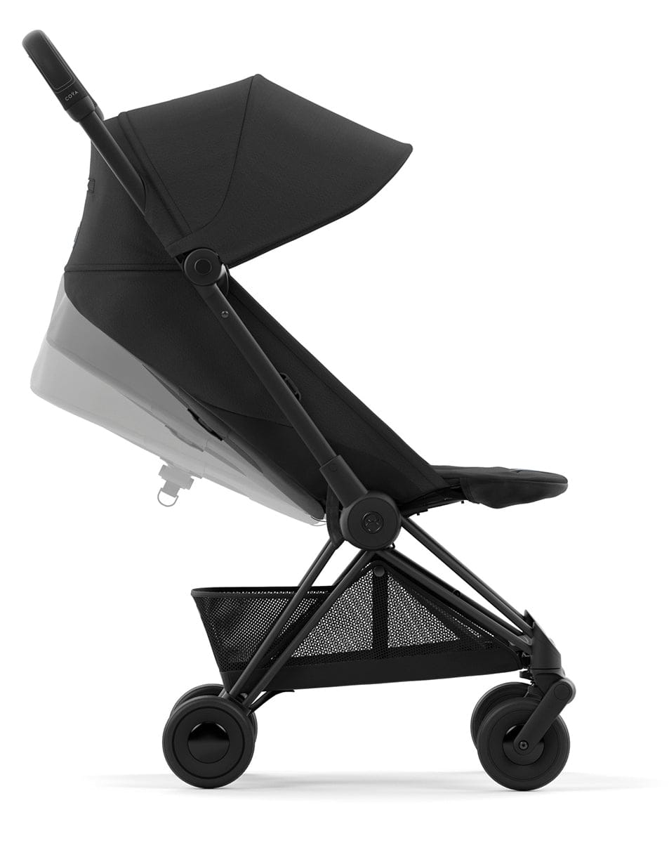 Cybex COYA Compact Stroller - Matte Black / Sepia Black - 522004323