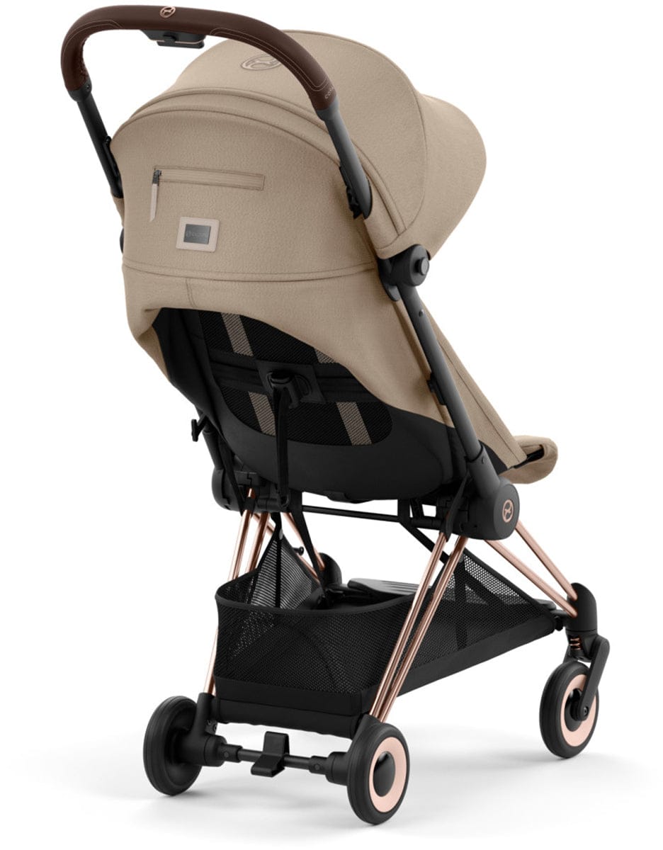 Cybex COYA Compact Stroller - Rose Gold / Cozy Beige - 522005195
