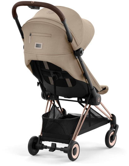 Cybex COYA Compact Stroller - Rose Gold / Cozy Beige - 522005195