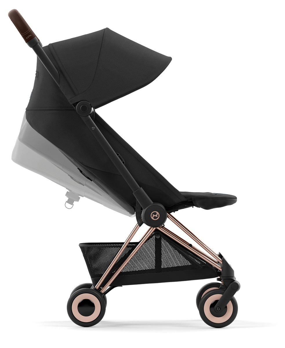 Cybex COYA Compact Stroller - Rose Gold / Sepia Black - 522004253