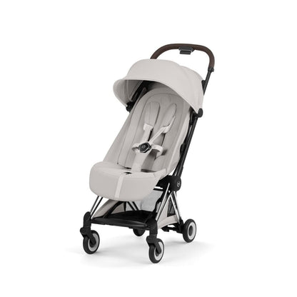 Cybex Coya Stroller (2026) - Style Collection - Chrome Frame / City Grey Lux Seat - 526000757