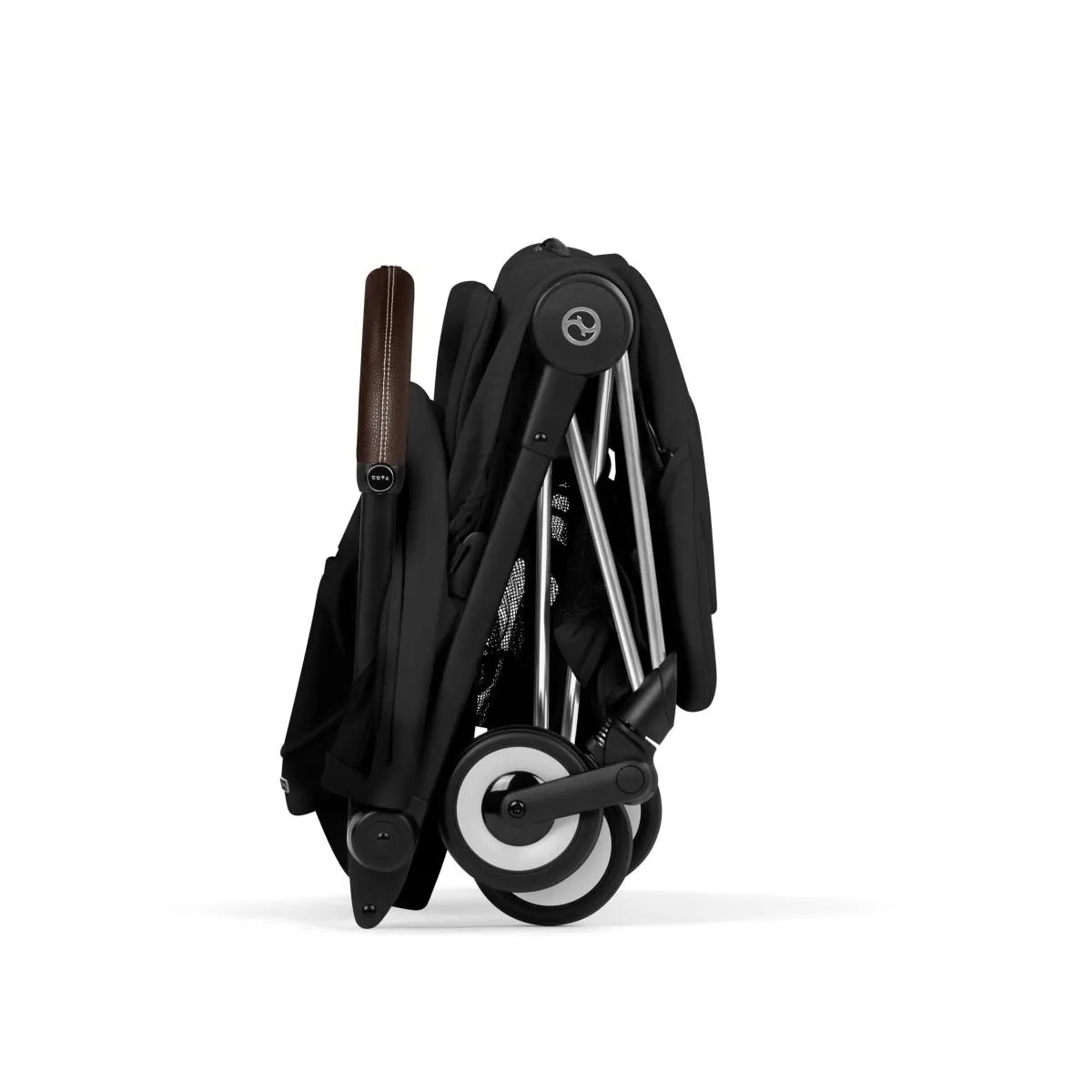 Cybex Coya Stroller (2026) - Style Collection - Chrome Frame / Sepia Black Lux Seat - 526000745