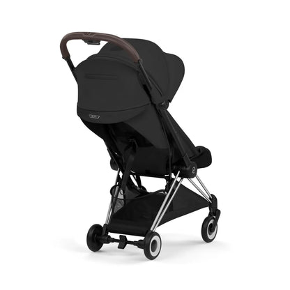 Cybex Coya Stroller (2026) - Style Collection - Chrome Frame / Sepia Black Lux Seat - 526000745