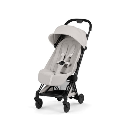 Cybex Coya Stroller (2026) - Style Collection - Matte Black Frame / City Grey Lux Seat - 526000697