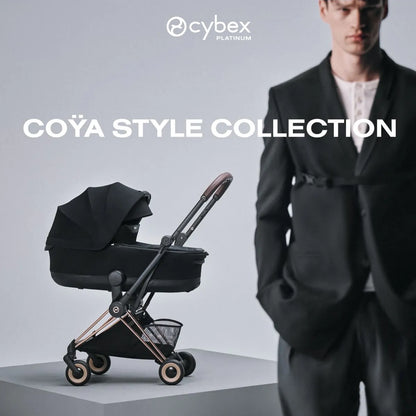 Cybex Coya Stroller (2026) - Style Collection - Rose Gold Frame / Peach Pink Lux Seat - 526000661