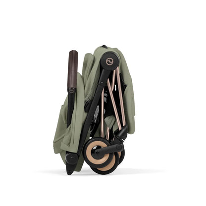 Cybex Coya Stroller (2026) - Style Collection - Rose Gold Frame / Sage Green Lux Seat - 526000649