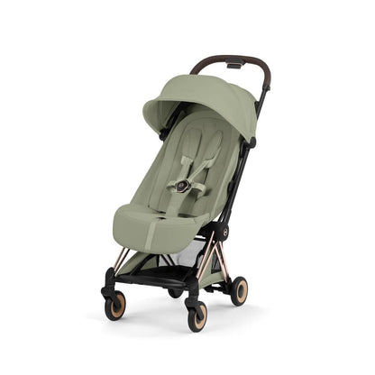 Cybex Coya Stroller (2026) - Style Collection - Rose Gold Frame / Sage Green Lux Seat - 526000649