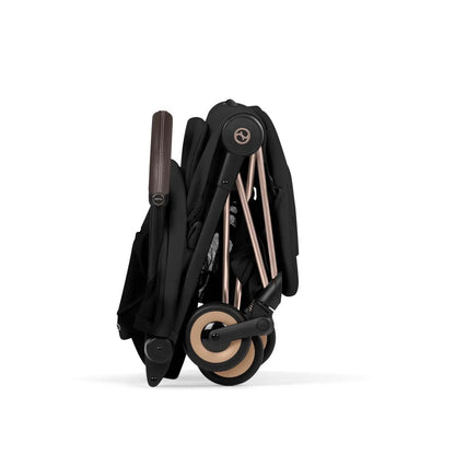 Cybex Coya Stroller (2026) - Style Collection - Rose Gold Frame / Sepia Black Lux Seat - 526000625