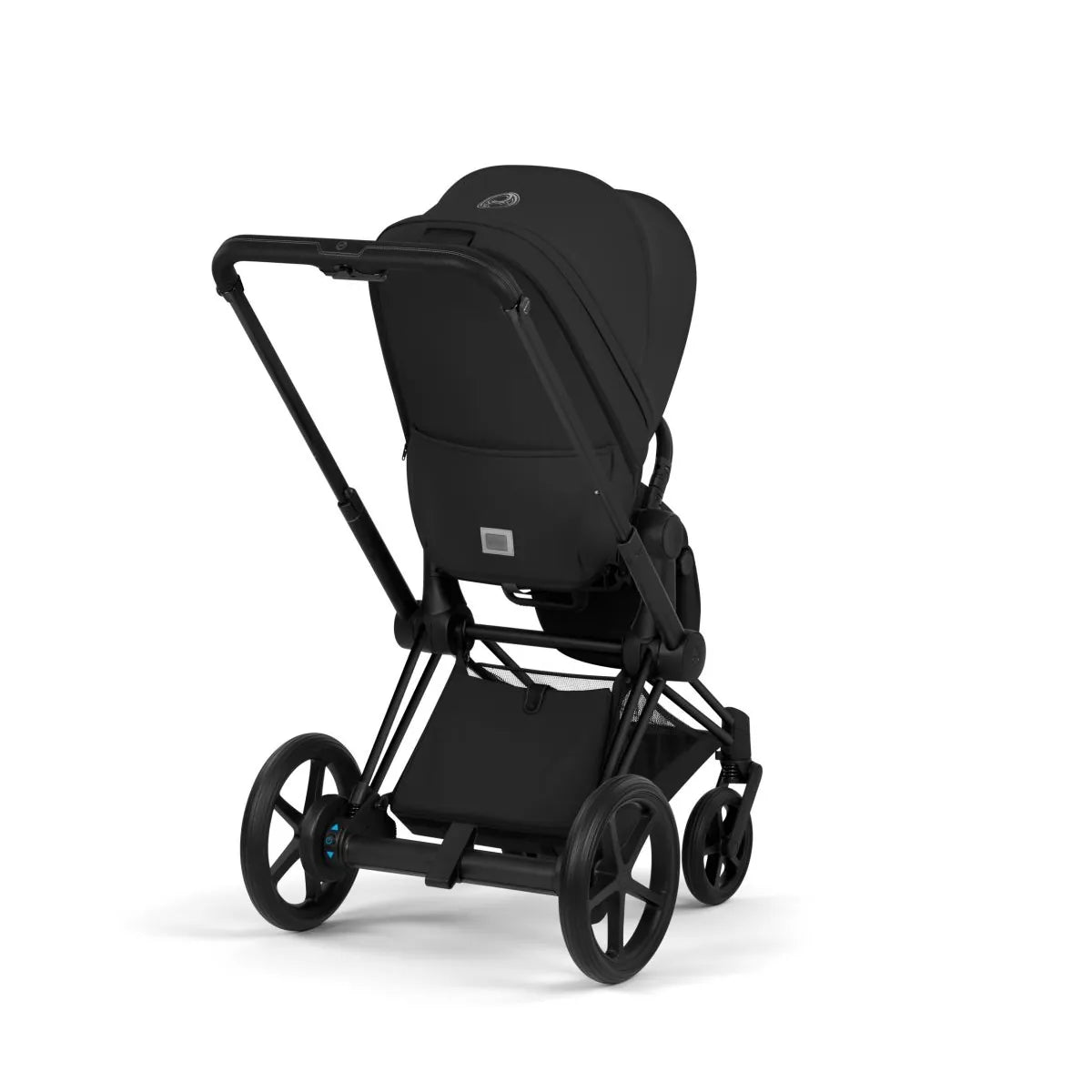 Cybex e-PRIAM Stroller Matte Black Frame/Sepia Black Lux Seat