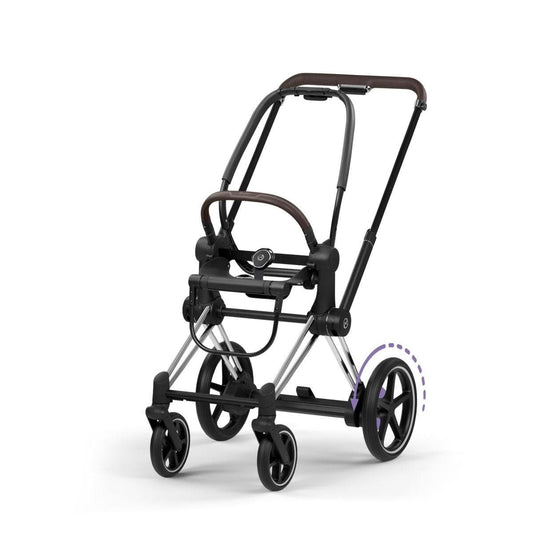Cybex E-Priam Style Frame - Chrome Brown - 526000241
