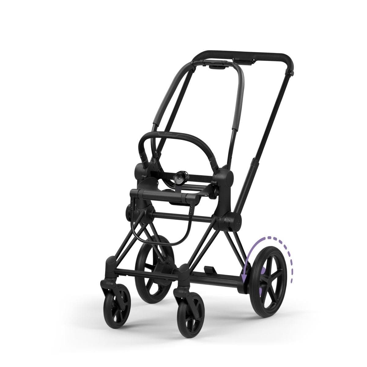 Cybex E-Priam Style Frame - Matte Black - 526000253