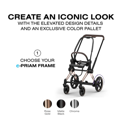 Cybex e-Priam Style Frame - Rosegold - 526000265