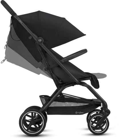 Cybex Eezy S+ 2 Compact Stroller - Deep Black / Black - 521002887