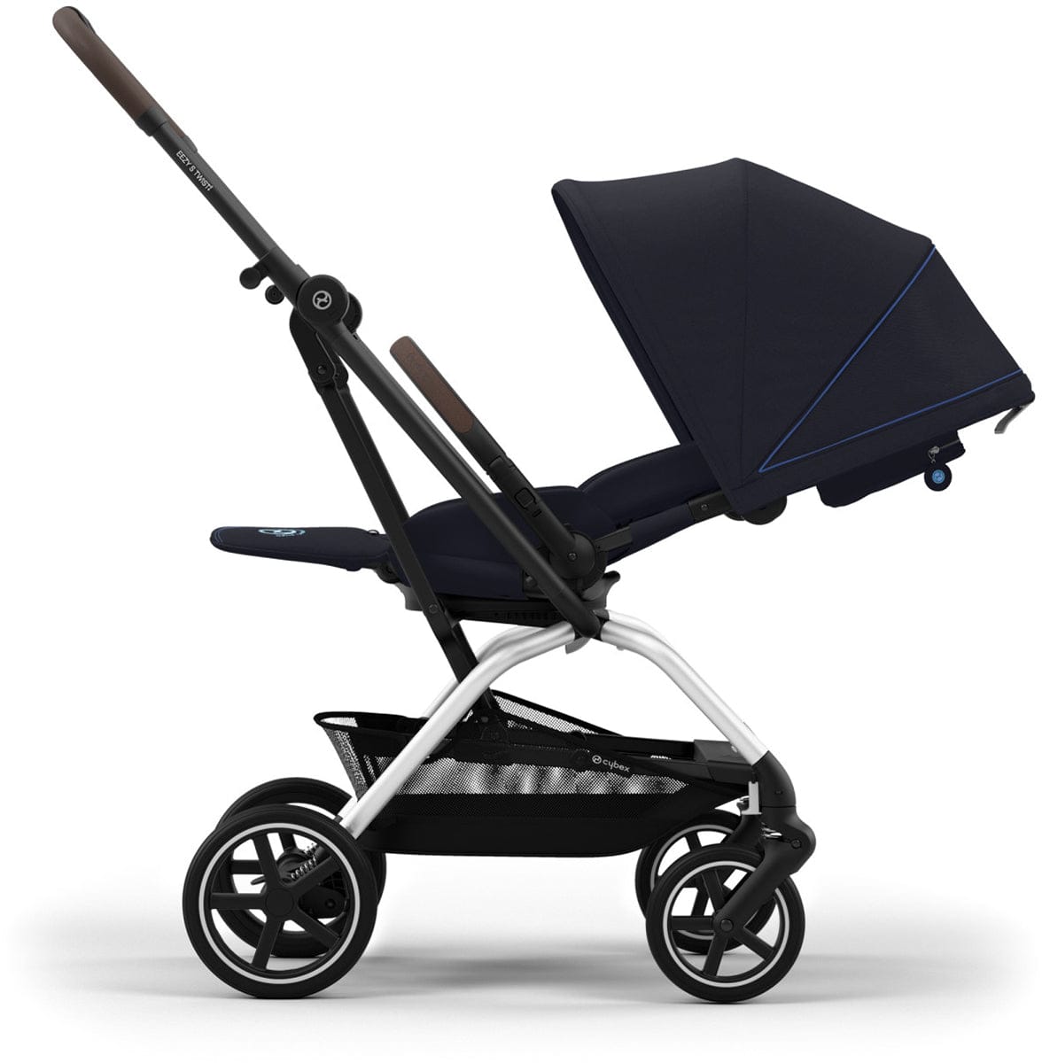 Cybex Eezy S Twist +2  Compact Stroller - Dark Blue - 524000109