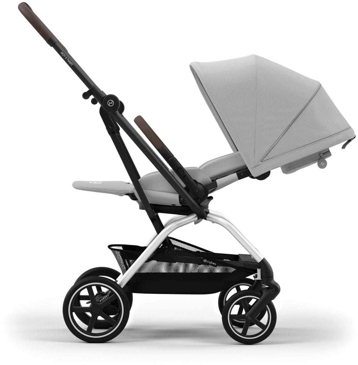 Cybex Eezy S Twist +2 Compact Stroller - Fog Grey - 524000101