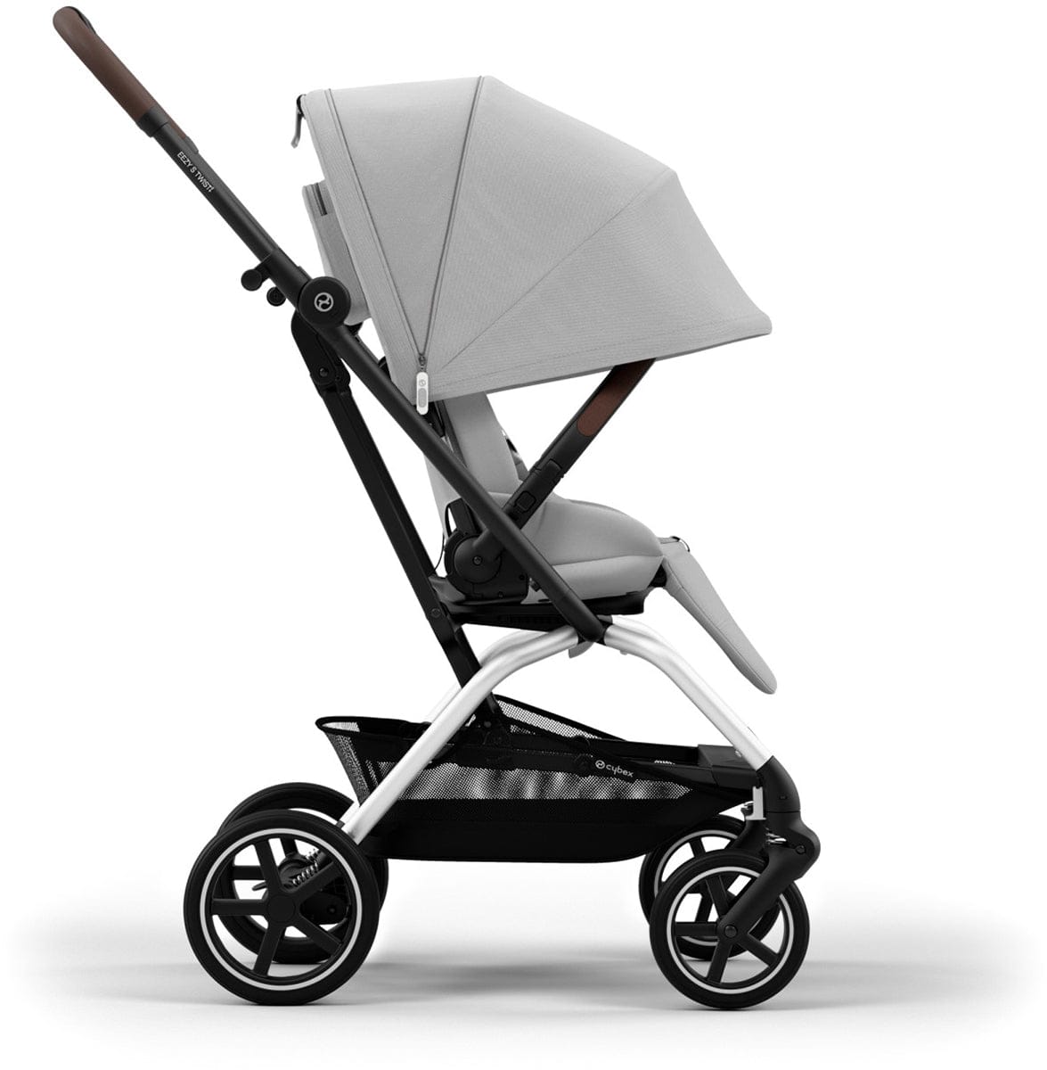 Cybex Eezy S Twist +2 Compact Stroller - Fog Grey - 524000101
