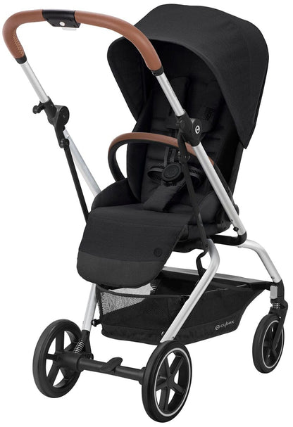 Cybex Eezy S Twist +2 Lux - Silver / Deep Black (Albee Exclusive) - 521002885