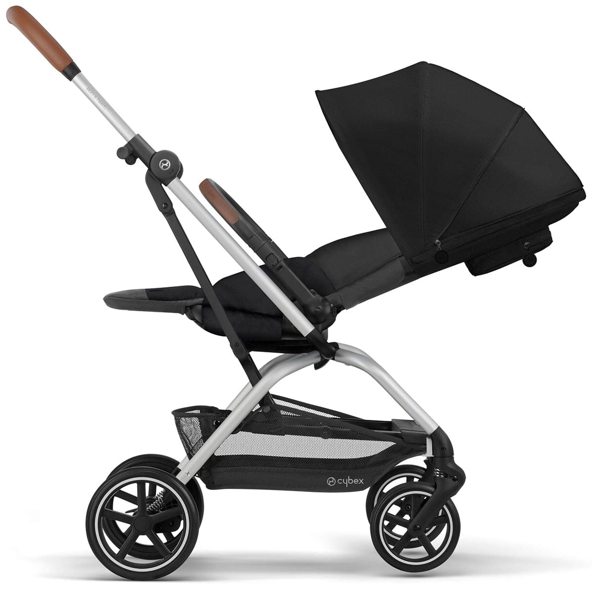 Cybex Eezy S Twist +2 Lux - Silver / Deep Black (Albee Exclusive) - 521002885