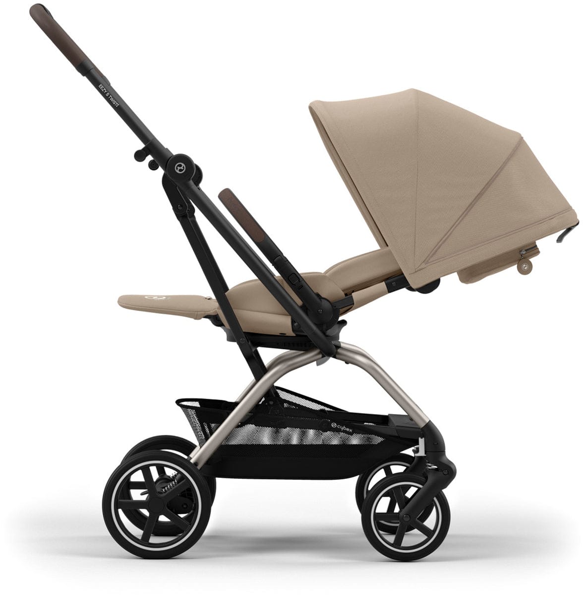 Cybex Eezy S Twist +2 Stroller - Almond Beige - 524000133