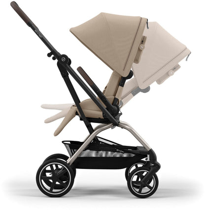 Cybex Eezy S Twist +2 Stroller - Almond Beige - 524000133