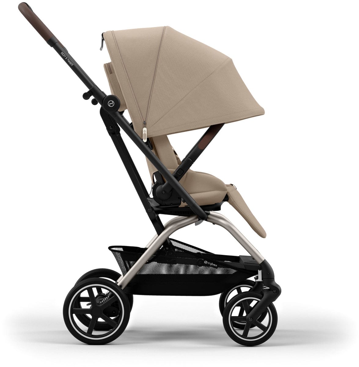 Cybex Eezy S Twist +2 Stroller - Almond Beige - 524000133