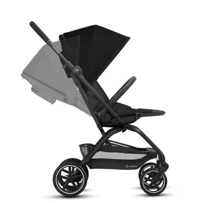 Cybex Eezy S Twist+ 2 Stroller - Deep Black - 521001519