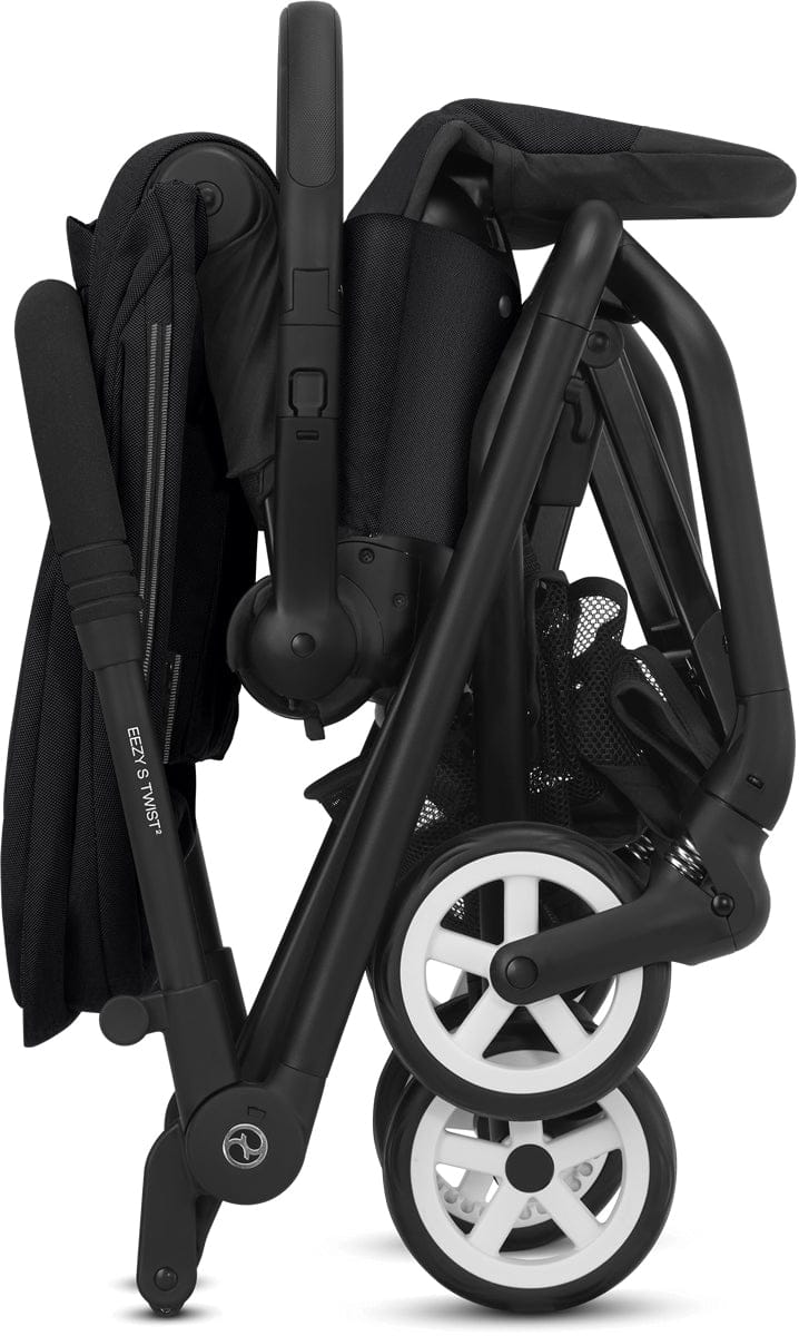Cybex Eezy S Twist 2 Stroller - Deep Black - 520004441