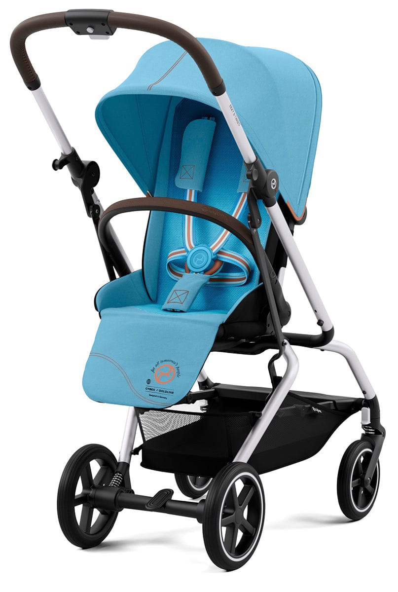 Cybex Eezy S Twist +2 V2 Compact Stroller - Beach Blue - 522001727