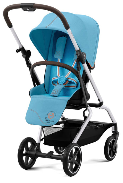 Cybex Eezy S Twist +2 V2 Compact Stroller - Beach Blue - 522001727