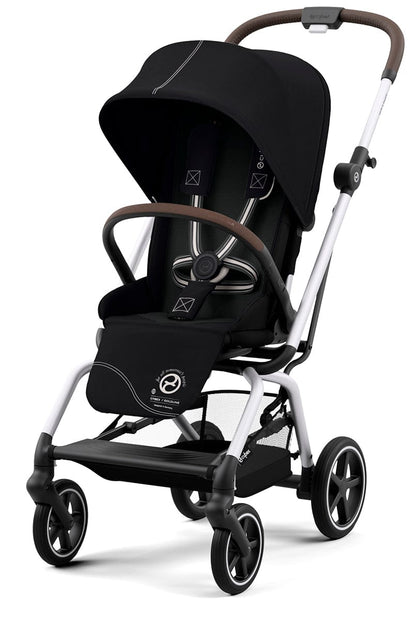 Cybex Eezy S Twist +2 V2 Stroller - Moon Black - 522001721