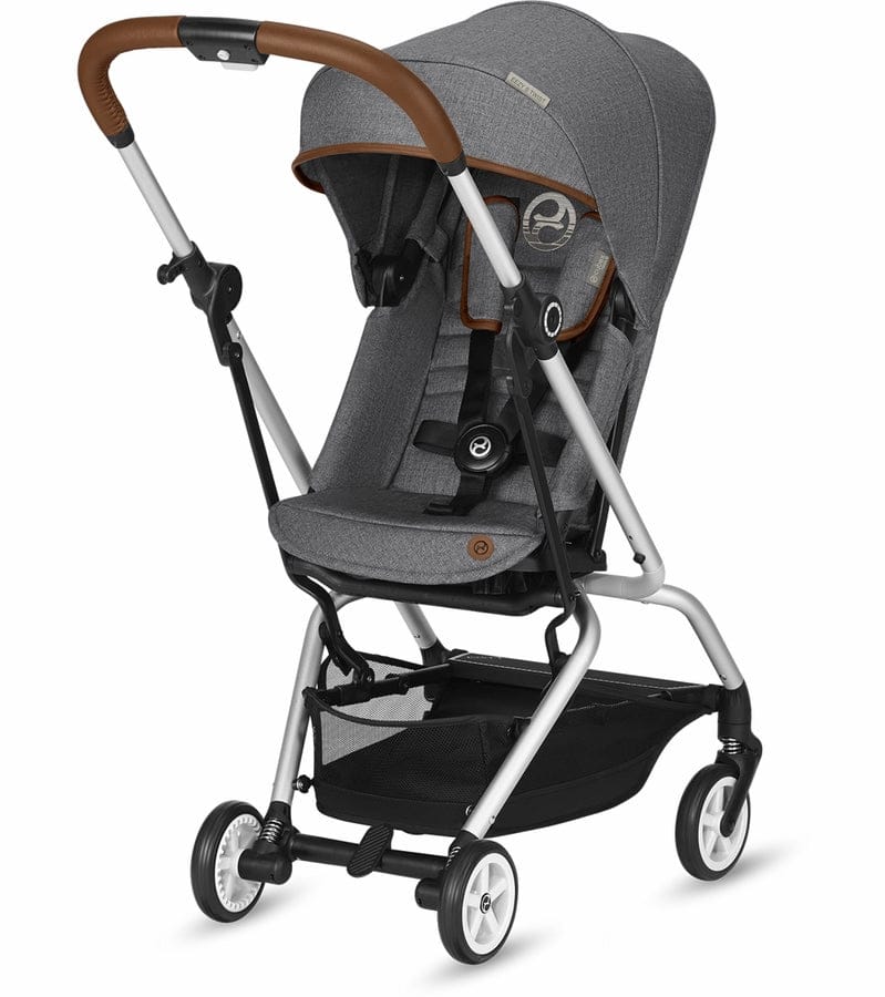 Cybex Eezy S Twist Stroller - Denim Manhattan Grey - 519001535
