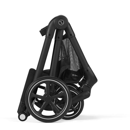 Cybex EOS 5-in-1 Travel System Stroller + Lightweight Aton G Infant Car Seat - Black / Ocean Blue - 522005675