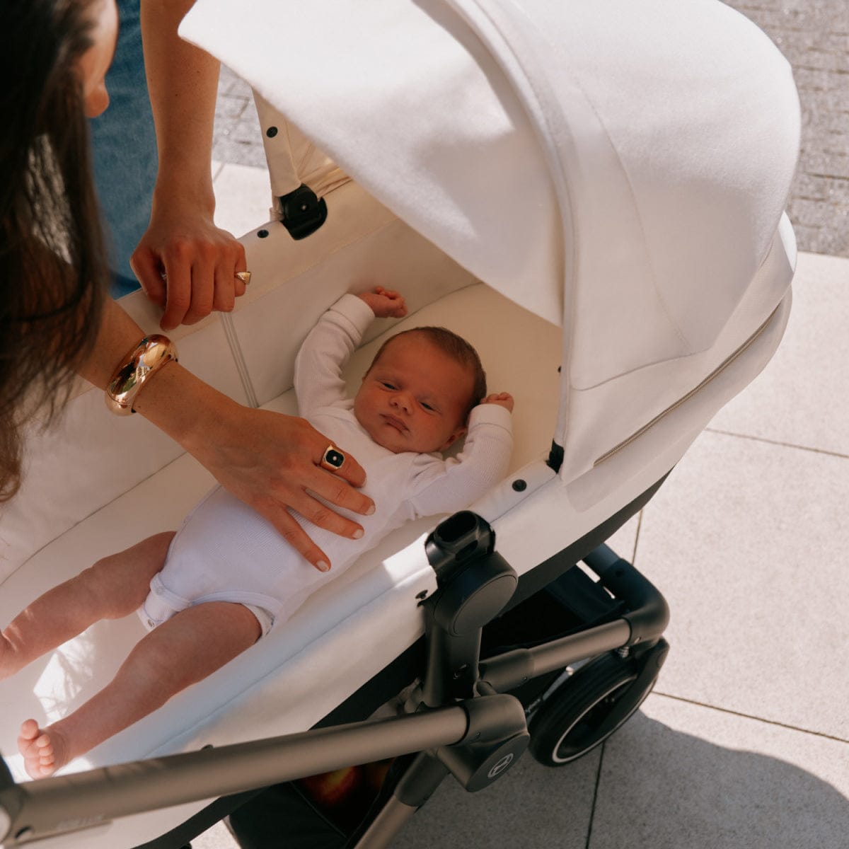Cybex EOS Lux 2-in-1 Stroller - Lava Grey - 522005339