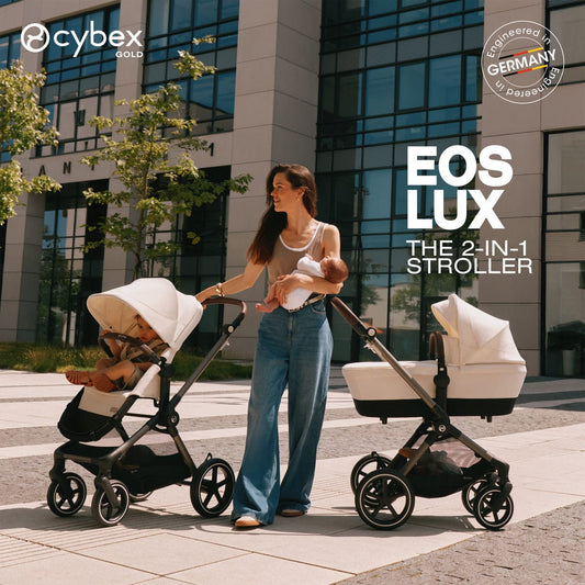 Cybex EOS Lux 2-in-1 Stroller - Seashell Beige - 522005341