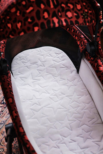 Cybex ePriam 2 Electronic Assist Complete Stroller with Lux Bassinet Bundle - Rockstar by Alec Voelkel - 521003945-B-ROCK