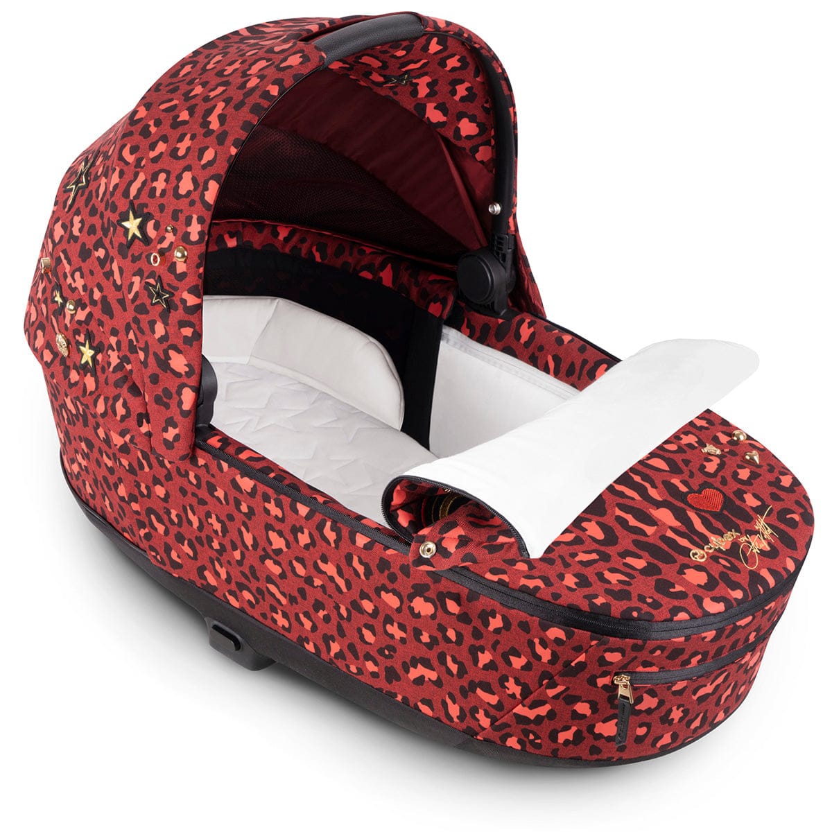 Cybex ePriam 2 Electronic Assist Complete Stroller with Lux Bassinet Bundle - Rockstar by Alec Voelkel - 521003945-B-ROCK